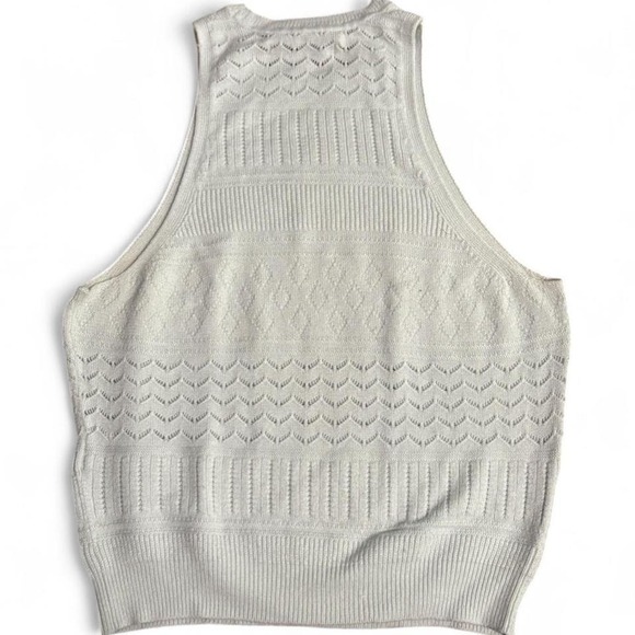 Abercrombie white knit top - Picture 2 of 3